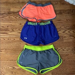 Under Armour Workout Shorts (Set of 3)